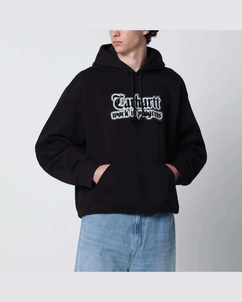Carhartt WIP Hooded World Tour Sweatshirt Schwarz Black