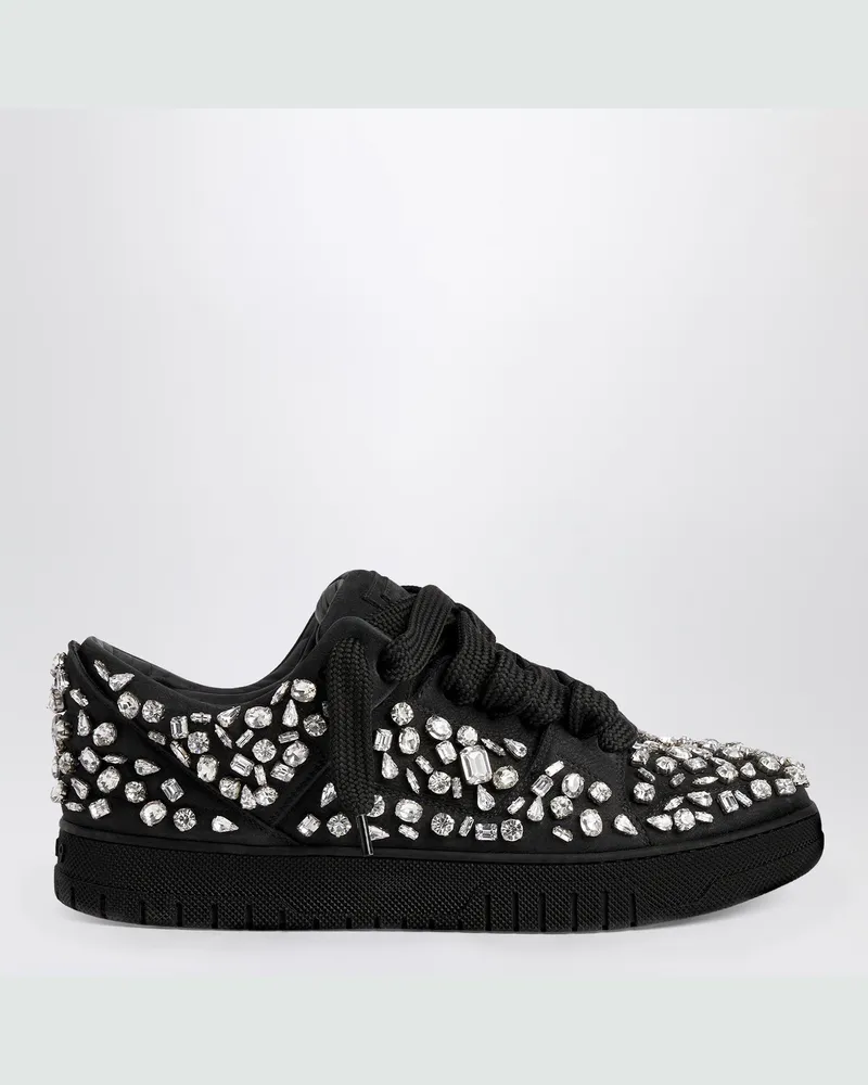1989 STUDIO Skate-Sneakers Crystals schwarz Black