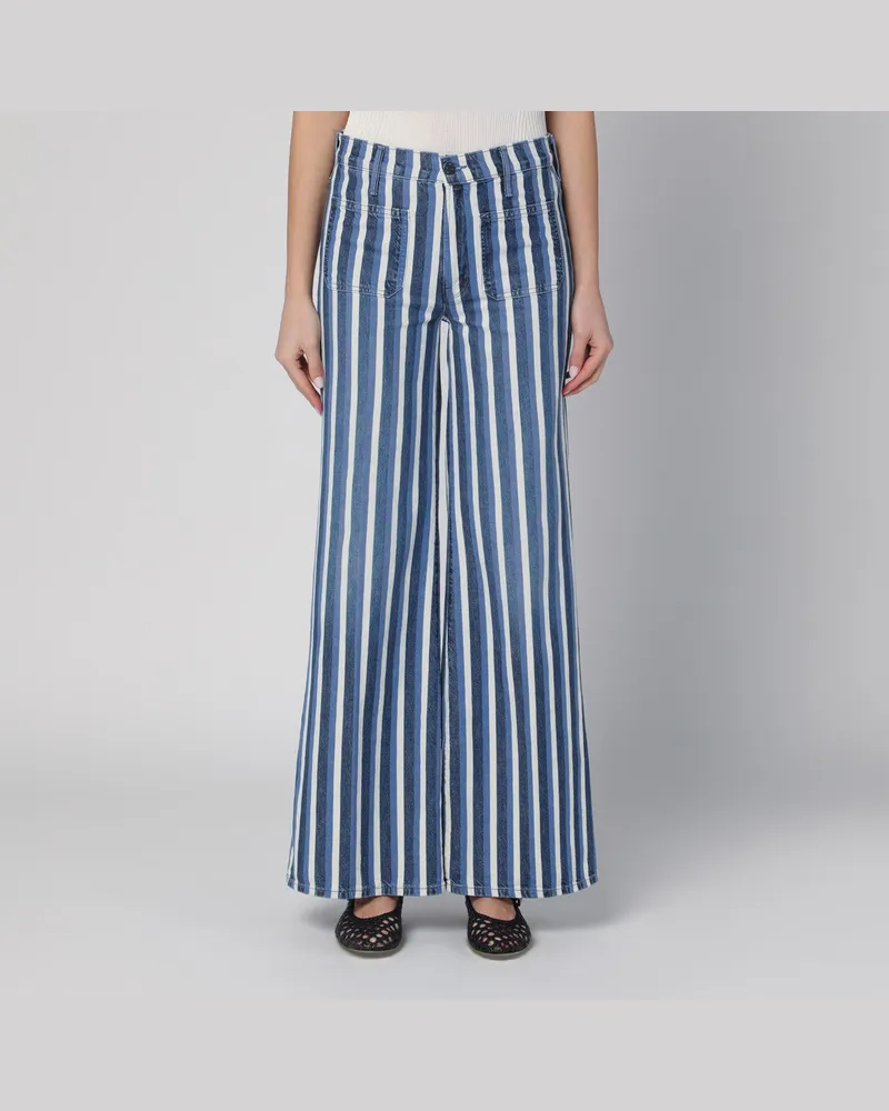 Mother Jeans The Patch Pocket Twister Sneak gestreift 