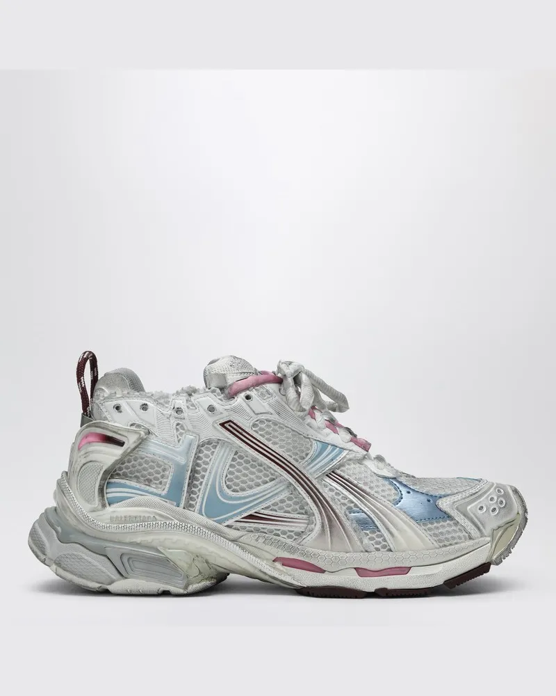 Balenciaga Sneaker Runner weiß/blau/rosa/grau Weiß