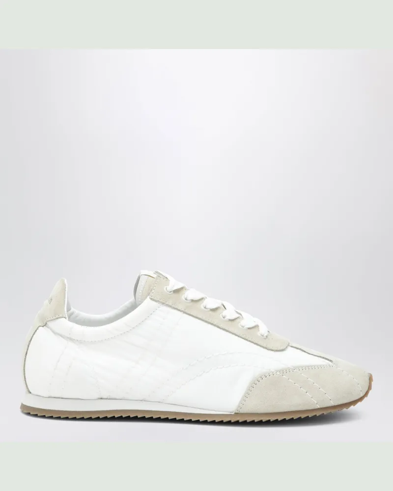 Totême Weiße und graue Sportsneaker White