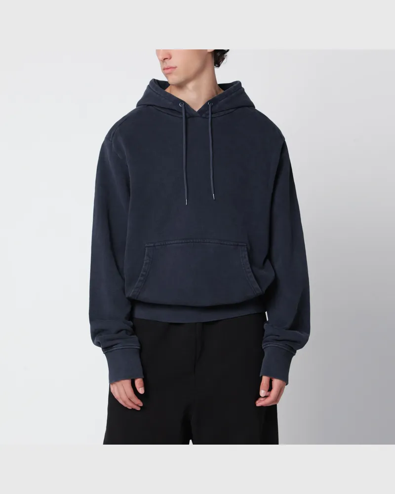 Entire Studios Standard Hood hoodie in washed navy blue Blue