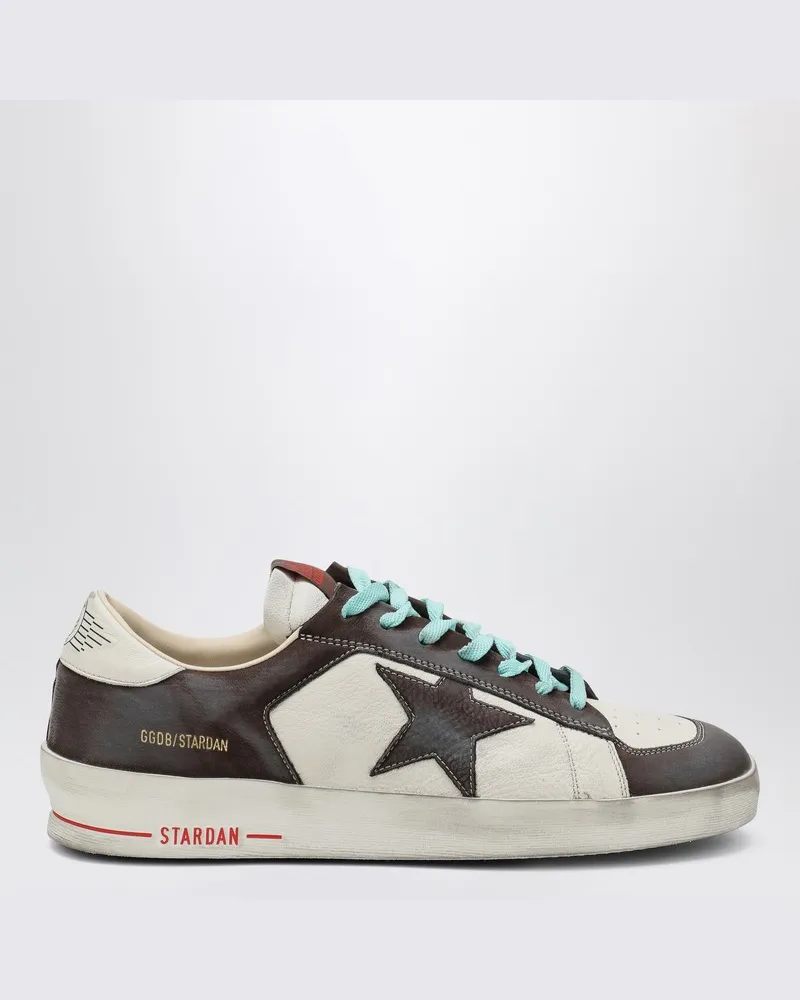 Golden Goose Sneaker Stardan weiß/braun Weiß