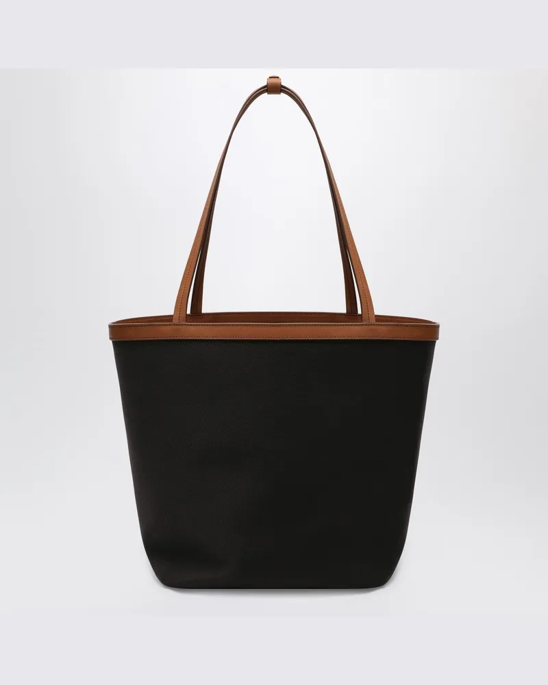 The Row Park Three Stitch Tasche aus Canvas Braun