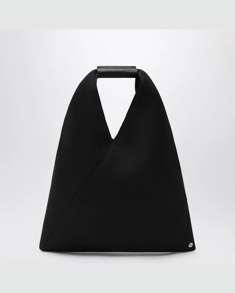 Maison Margiela Japanische kleine schwarze Tasche aus Netz Black