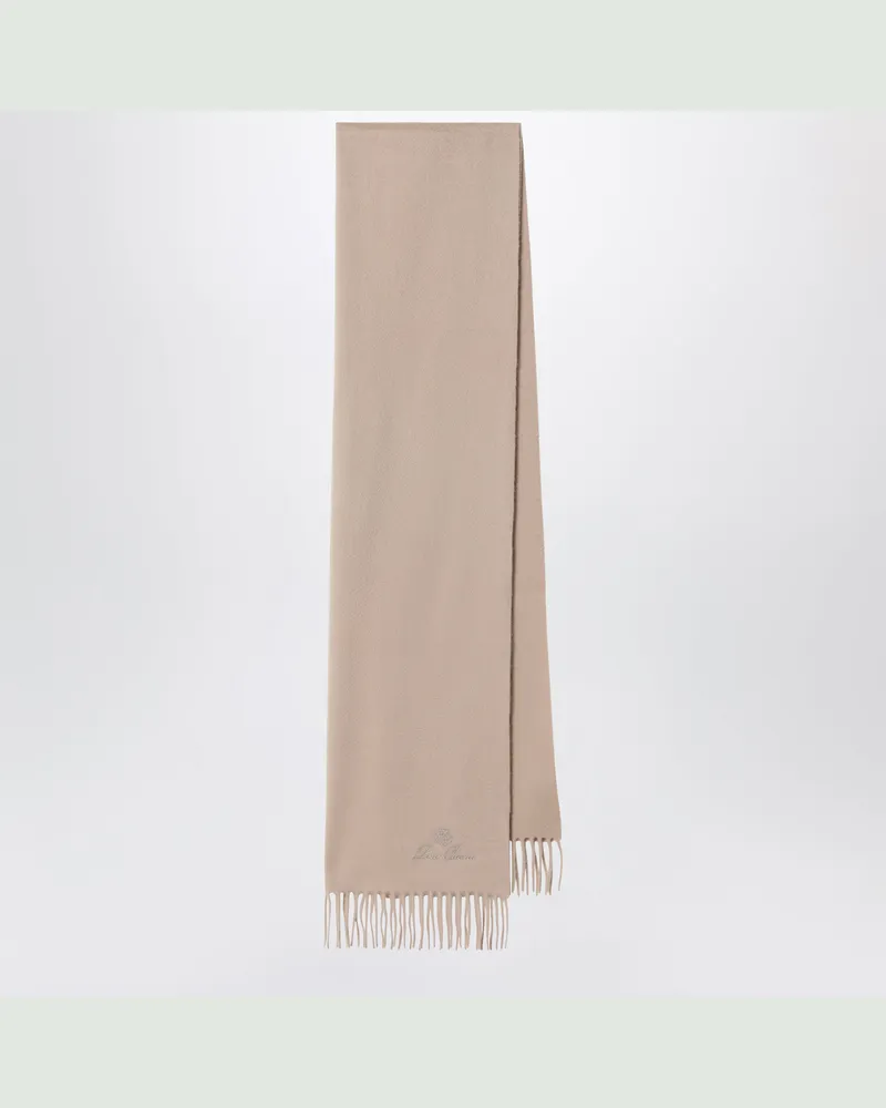 Loro Piana Beiger Kaschmirschal Beige