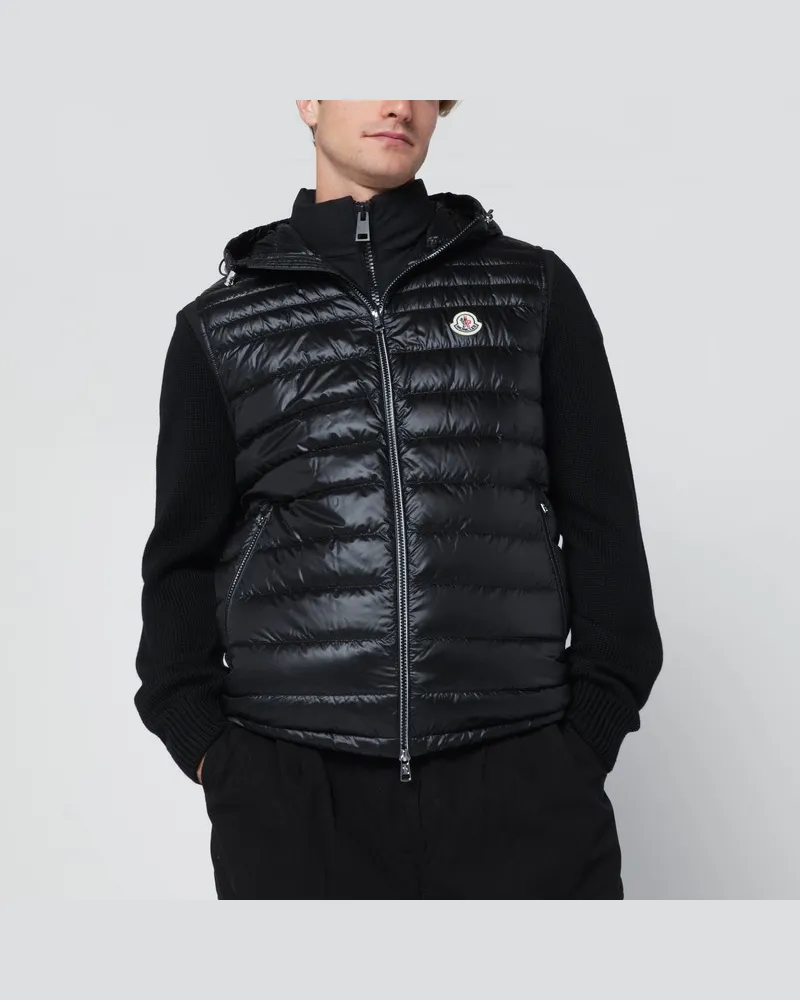 Moncler Gestepptes Orant Gilet in Schwarz Schwarz