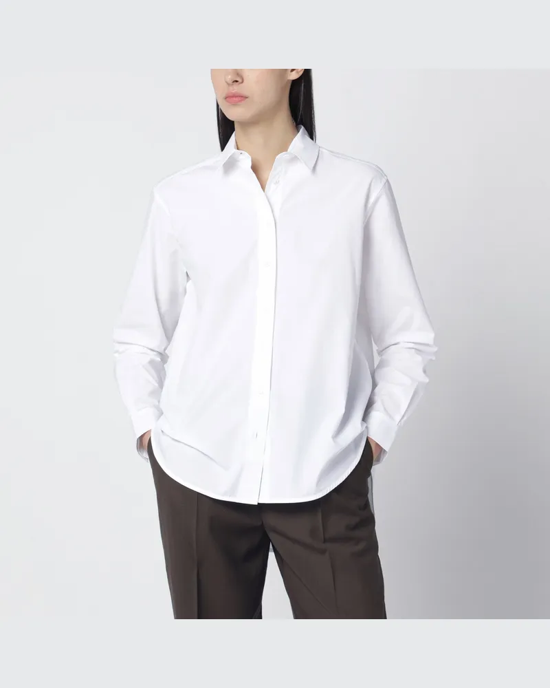 Totême Weißes Baumwollhemd White