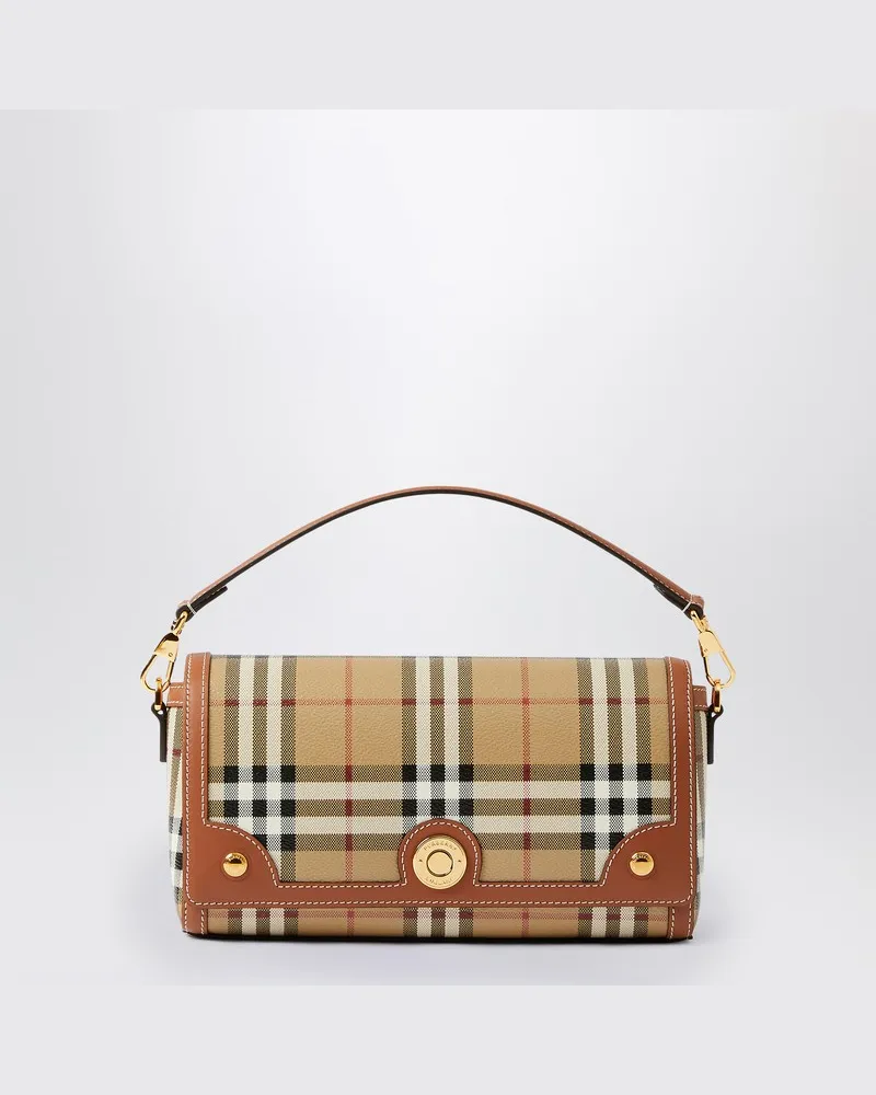Burberry Kleine Note Tasche mit Griff Mehrfarbig