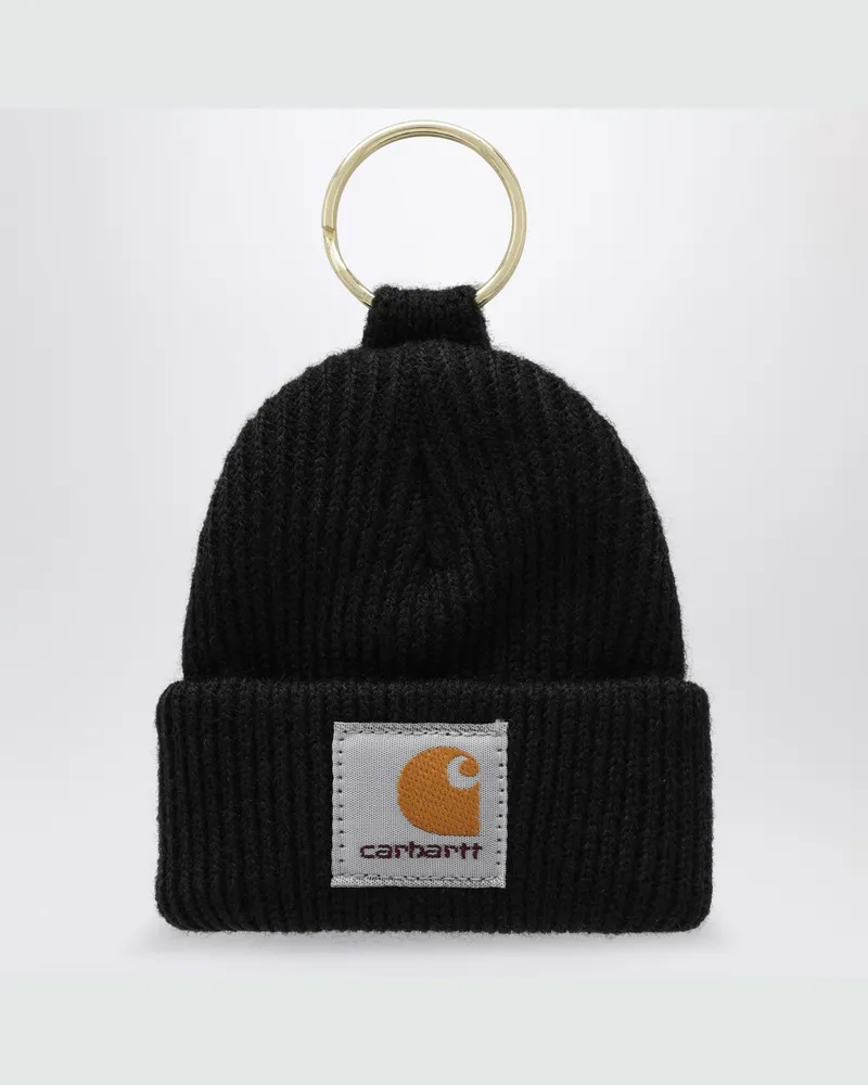 Carhartt WIP Mini Watch Hat Schlüsselanhänger schwarz Black