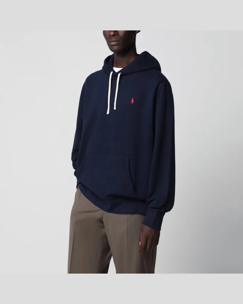 Ralph Lauren Marineblauer Hoodie Blue