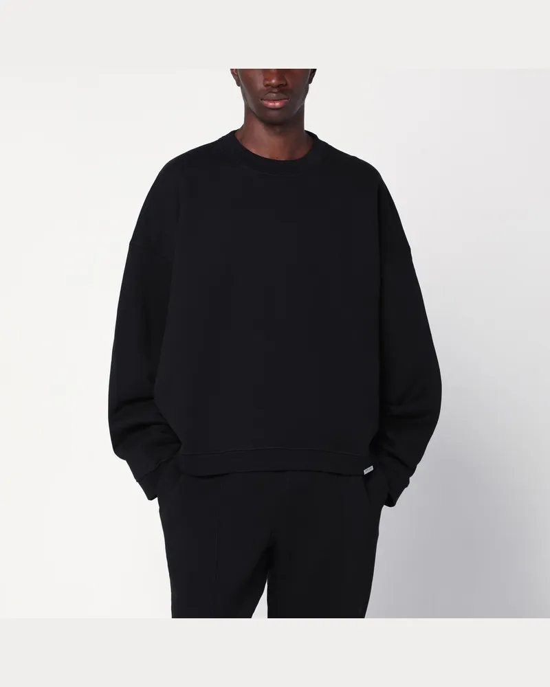 REPRESENT Schwarzer Rundhalsausschnitt Sweatshirt 
