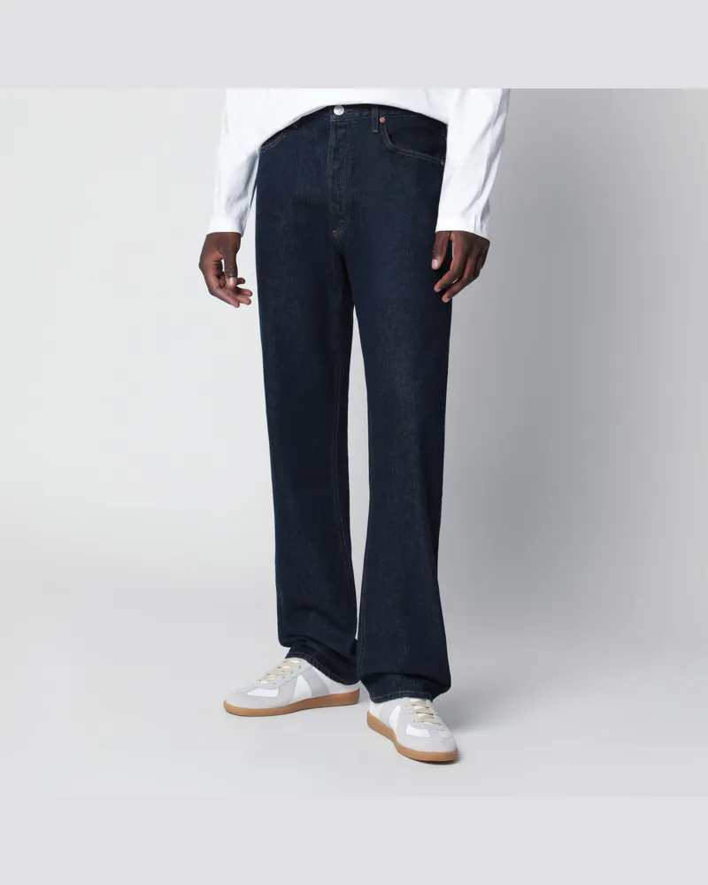 AGOLDE 90's Jeans aus dunkelindigoblauem Denim Blue