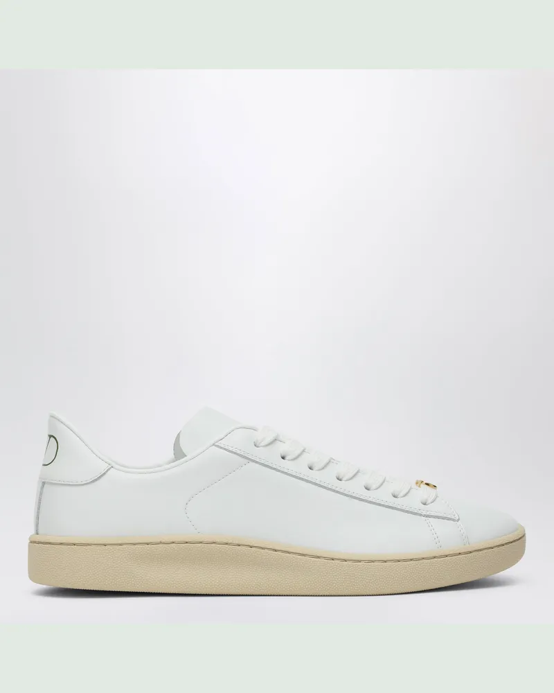 Valentino Garavani Weiße Leder Royco Turnschuhe White
