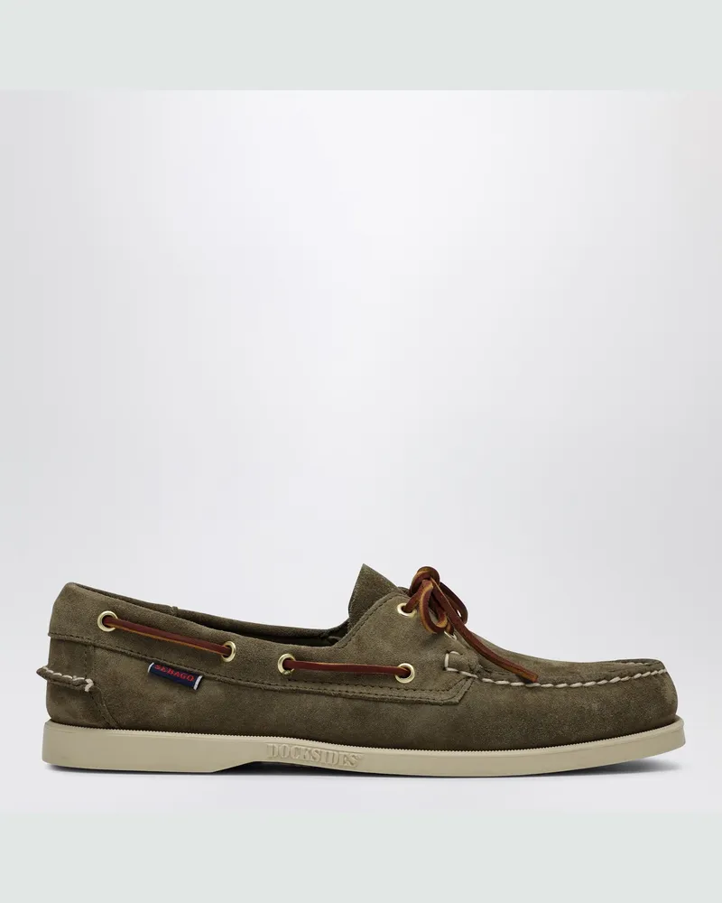 Sebago Portland Artisan Loafer Dschungelgrün Grey
