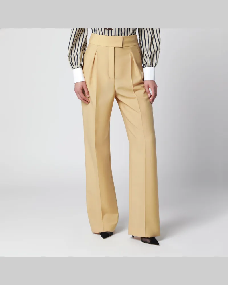 Valentino Garavani Hose aus British Mohair in Ocker Orange