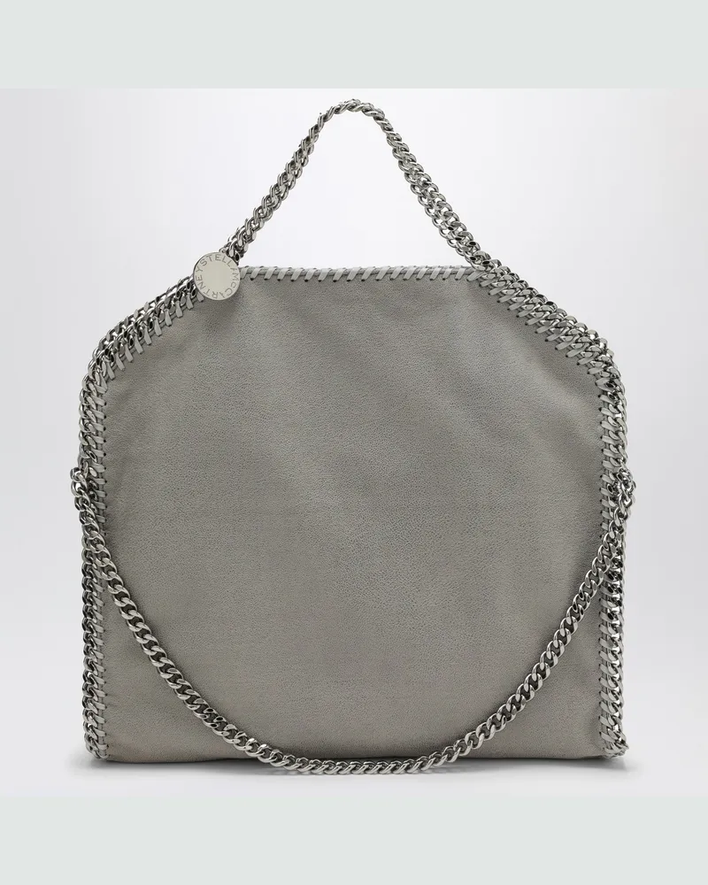 Stella McCartney Falabella Fold Over Tasche hellgrau Grey