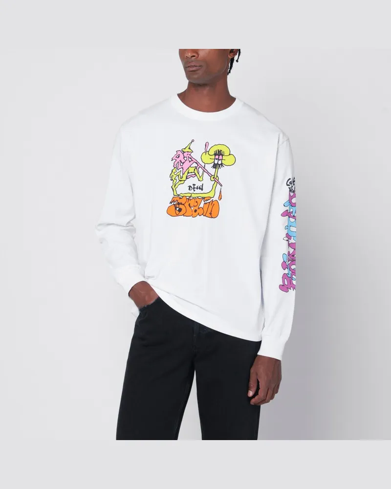 Brain Dead Weißes Packing Up Shirt aus Baumwolle Weiß