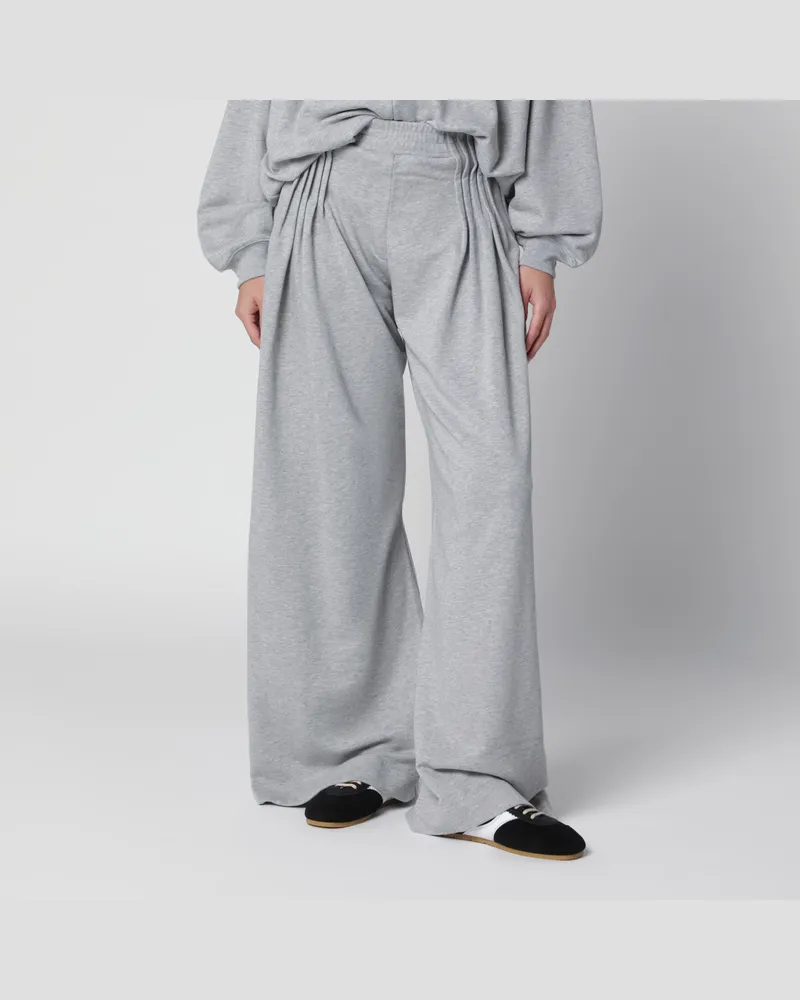 Dries van Noten Hamesa graue Baumwollhose Grey