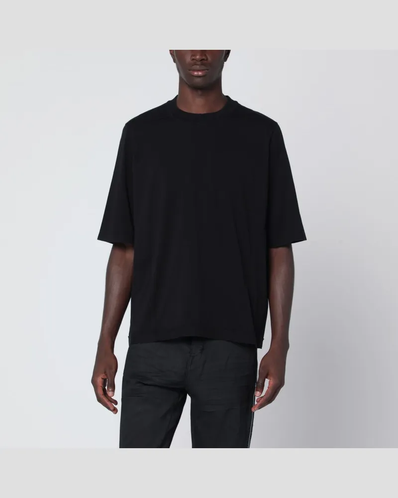 DRKSHDW by Rick Owens Walrus T-Shirt schwarz aus Baumwolle Schwarz