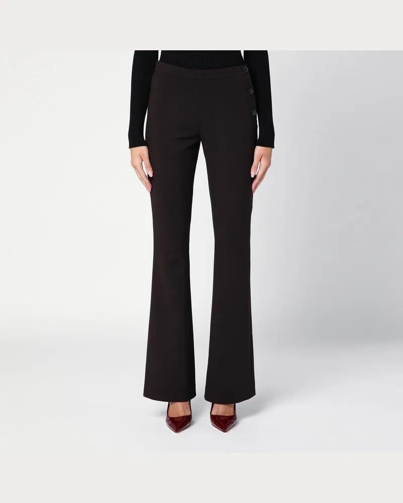 Courrèges Braune Hose aus Wolle Braun