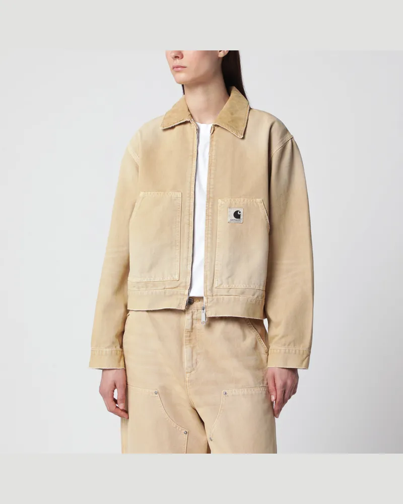 Carhartt WIP OG Arcan Jacke aus Dearborn-Canvas in Staubbraun Brown