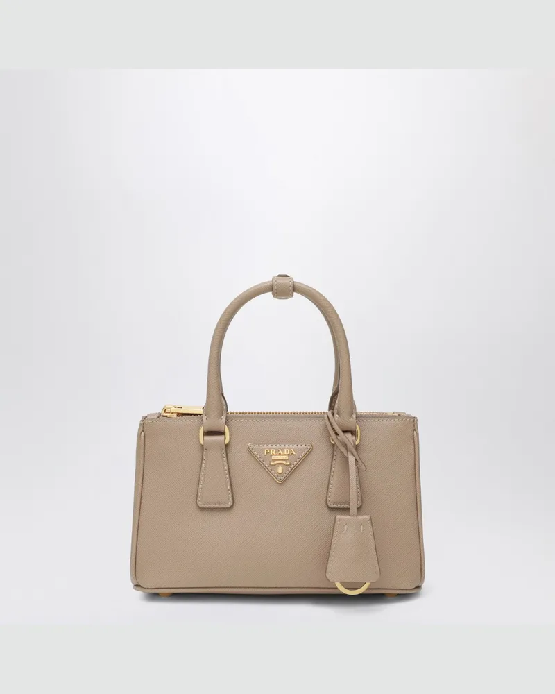 Prada Mini Galleria Tasche in Puderrosa Pink