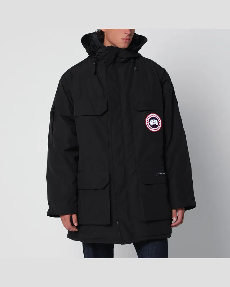 Canada Goose Parka Expedition in Schwarz aus Arctic Tech Black