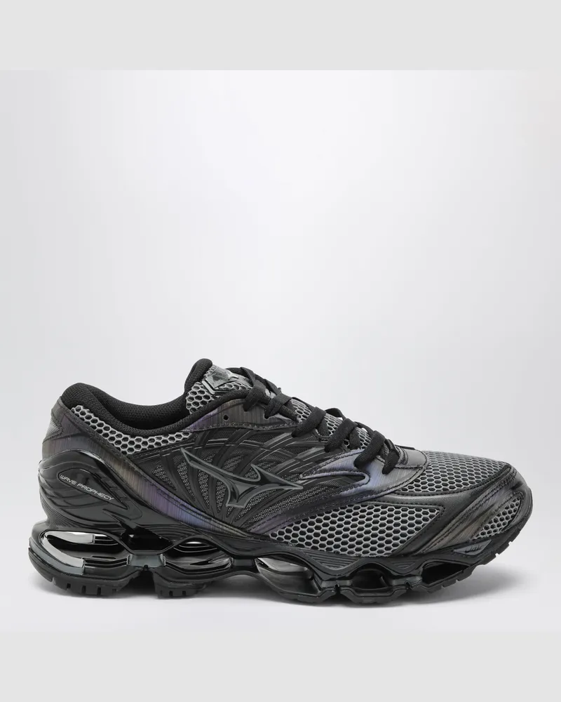 Mizuno Wave Prophecy Sneakers in Black Sand / Iron Gate / Black Black