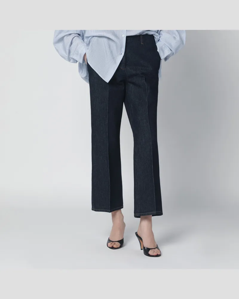 Dries van Noten Hose aus indigoblauem Denim 