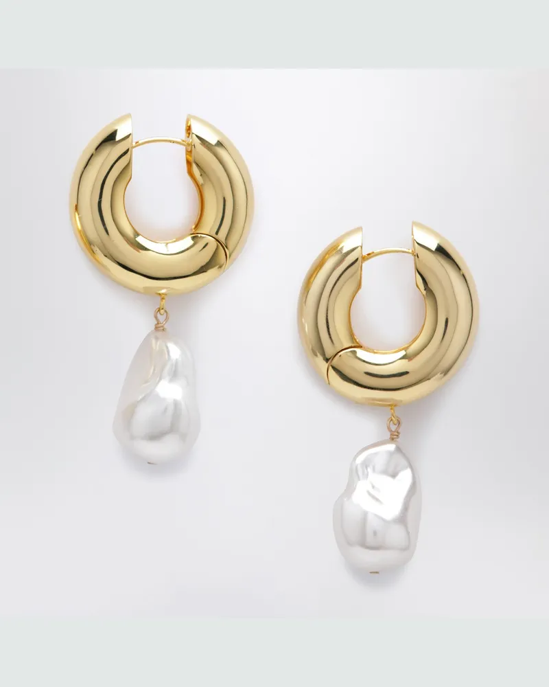 ÉLIOU Ohrringe Pearl aus Gold Metal