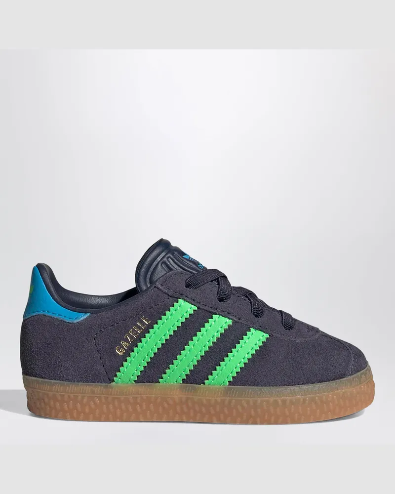 adidas Sneaker Gazelle blau/grün mit elastischen Schnürsenkeln Blue