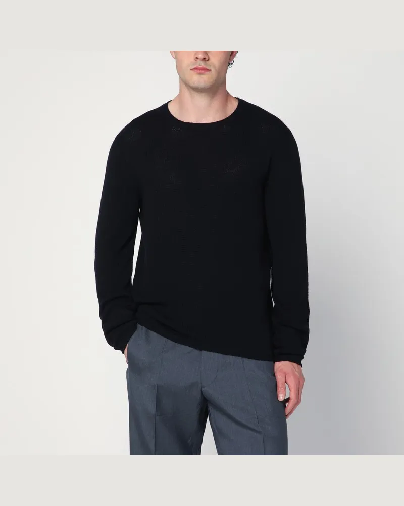 Prada Blauer Kaschmirpullover Blau