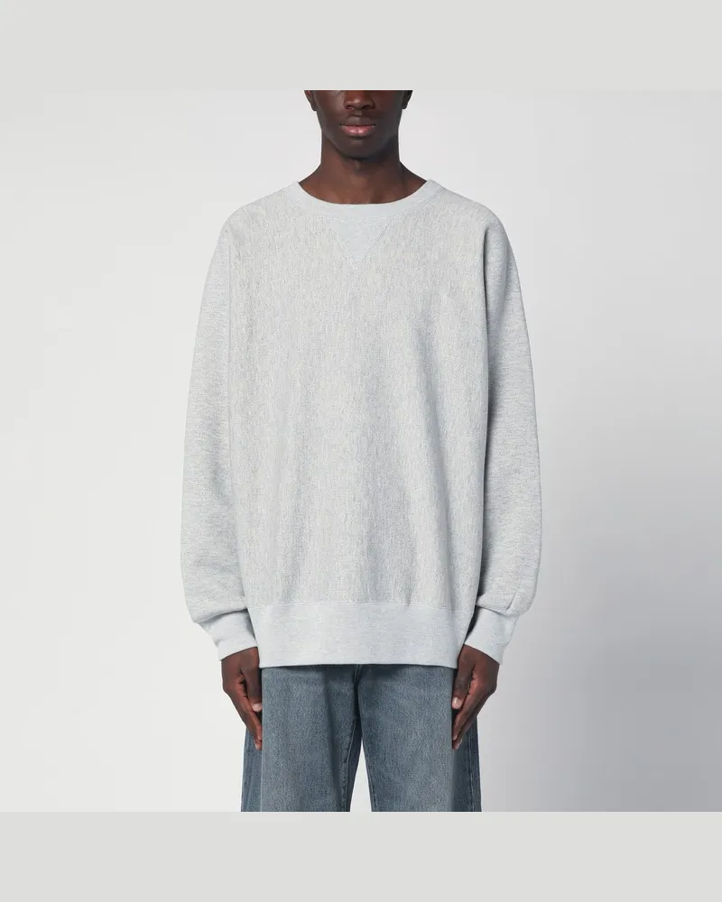 Champion Graues Sweatshirt True to Archive Reverse Weave Grau