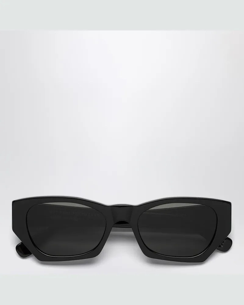 RETROSUPERFUTURE Schwarze Sonnenbrille Amata 