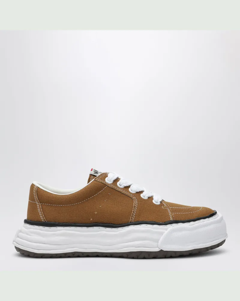 MIHARAYASUHIRO Eric Sneaker aus braunem Canvas Brown