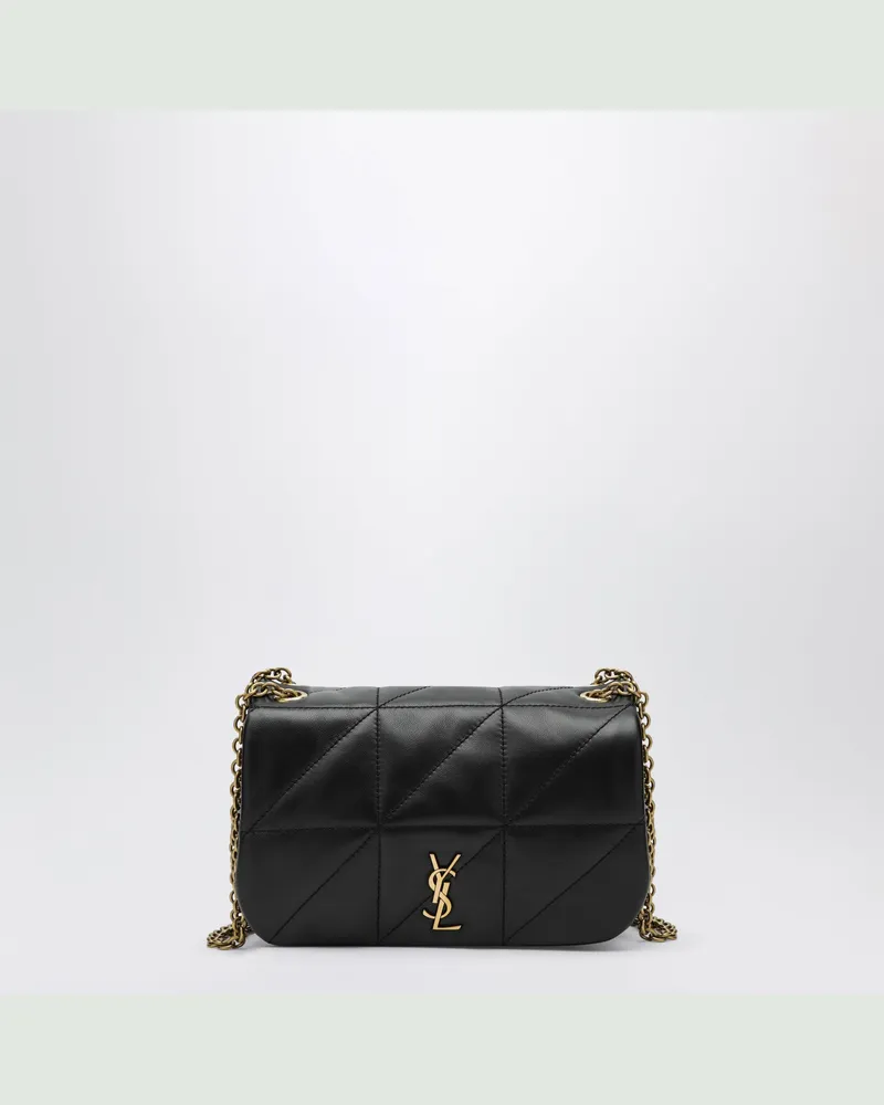 Saint Laurent Schultertasche Jamie 4.3 Mini aus schwarzem Leder Black