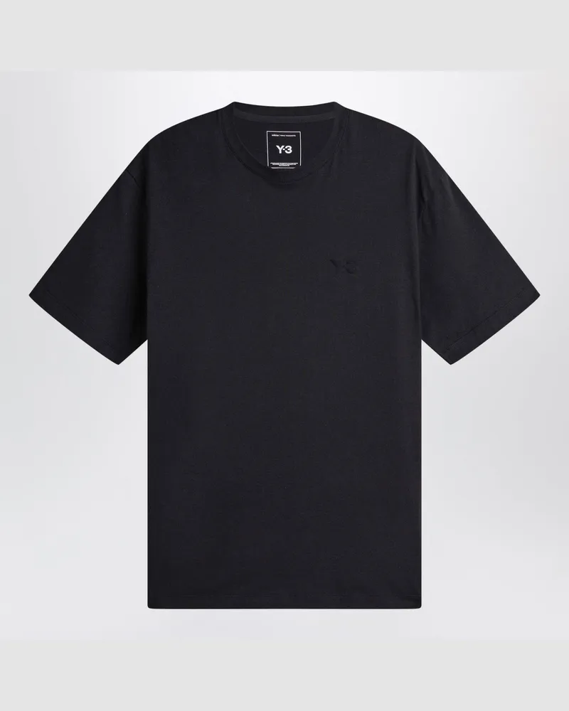 adidas Schwarzes T-Shirt mit Logo Black