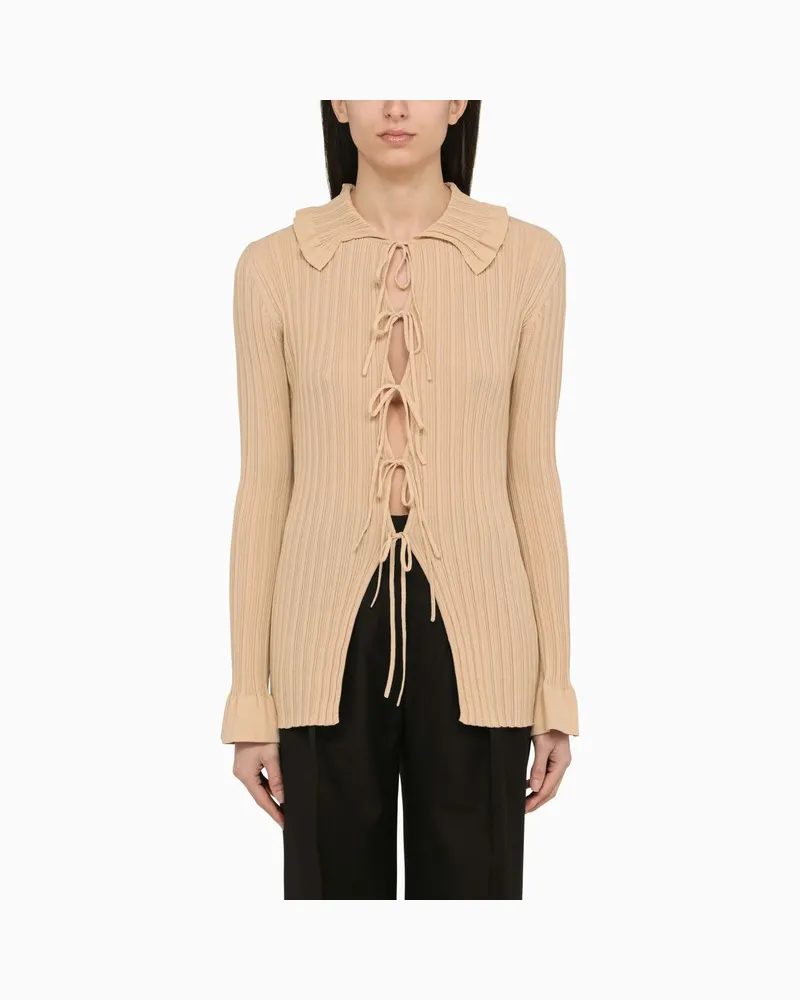 By Malene Birger Beige Strickjacke Devora Beige