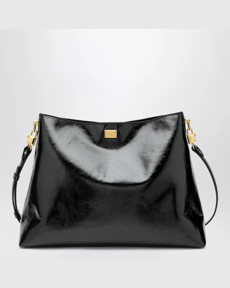 Dolce & Gabbana Vittoria große schwarze Tasche Black