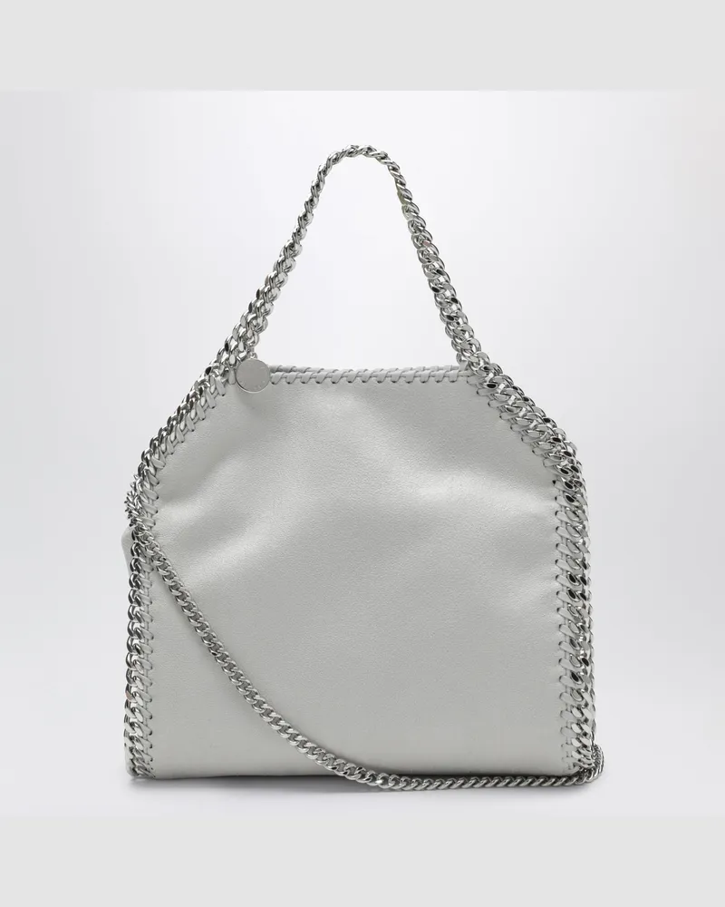 Stella McCartney Falabella Mini-Tote-Bag in Perlgrau Grey