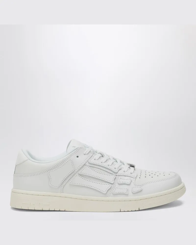 Amiri Sneaker Skel Top Low weiß Weiß