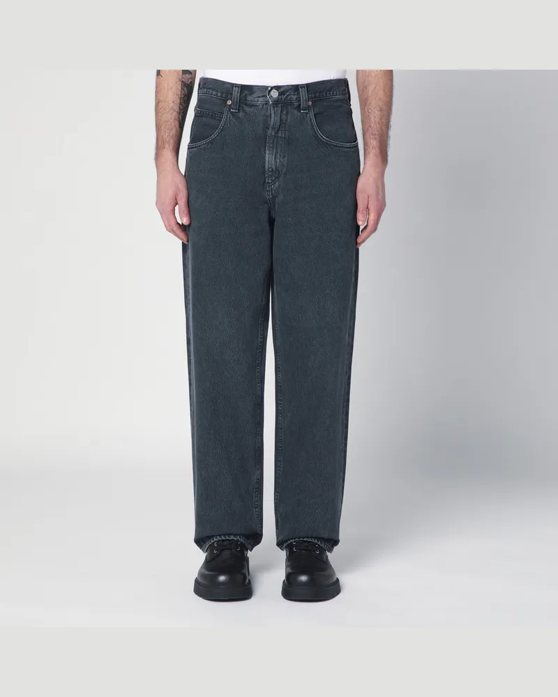 AGOLDE Graue Jeans aus regeneriertem Denim Black