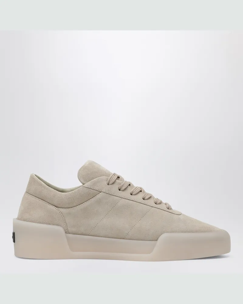 Fear of God Beige Aerobic Low Sneaker aus Wildleder 