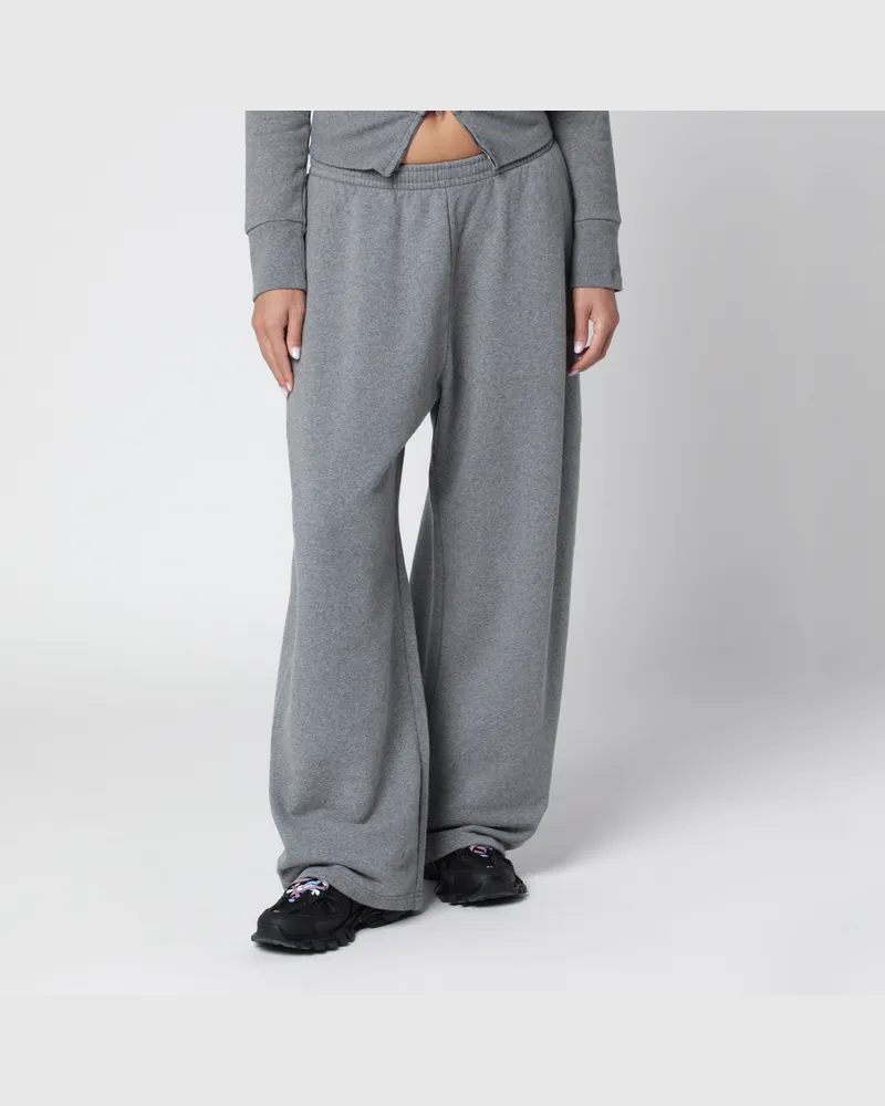 Balenciaga Graue Oversize-Jogginghose aus Baumwolle Grey