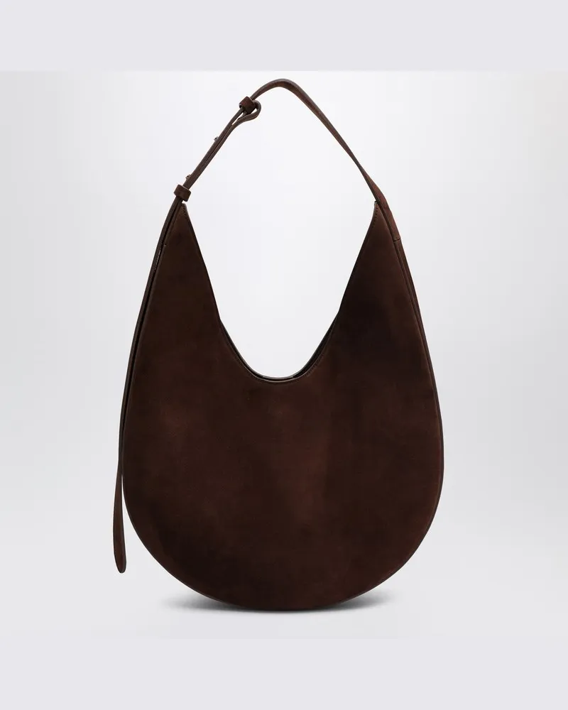 Aesther Ekme Borsa Hobo in Wildlederfarbe Kakao Braun