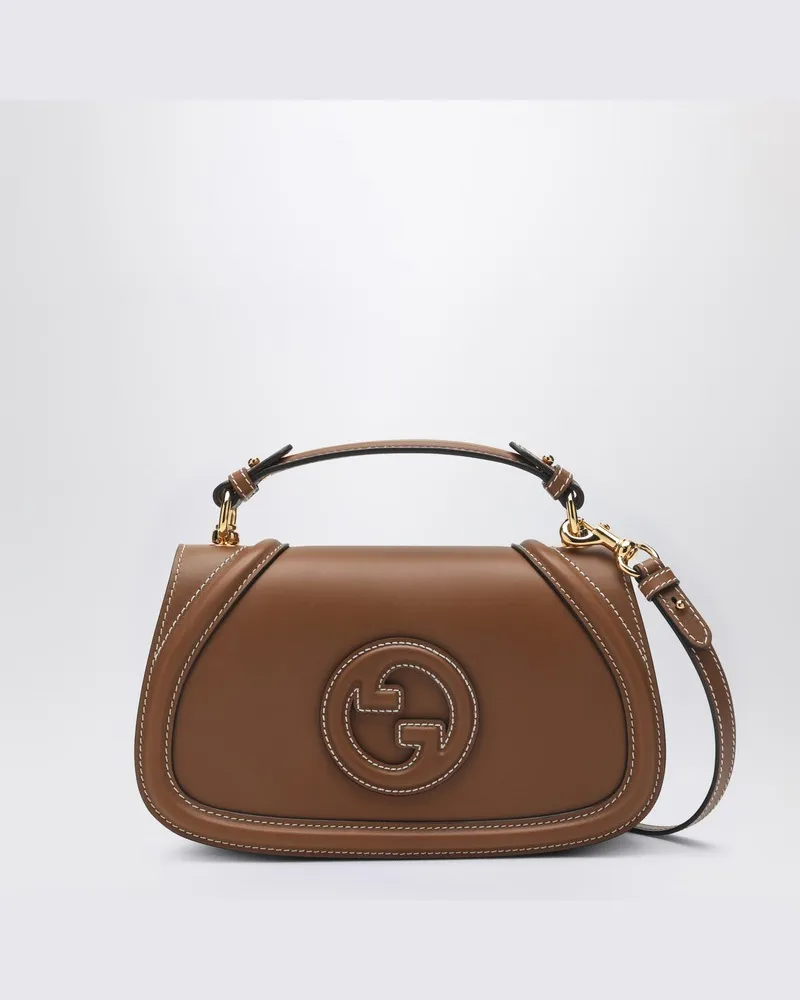Gucci Blondie Umhängetasche klein braun Braun