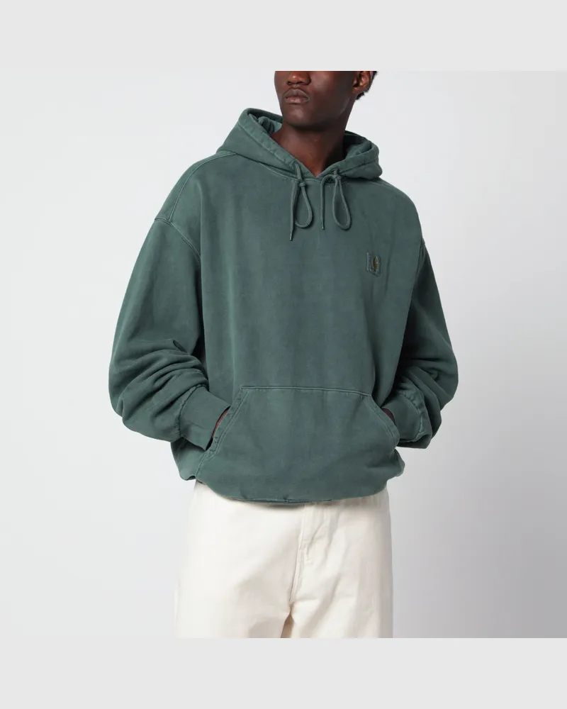 Carhartt WIP Vista Kapuzen-Sweatshirt, Dark Scarab/Garment Dyed Green