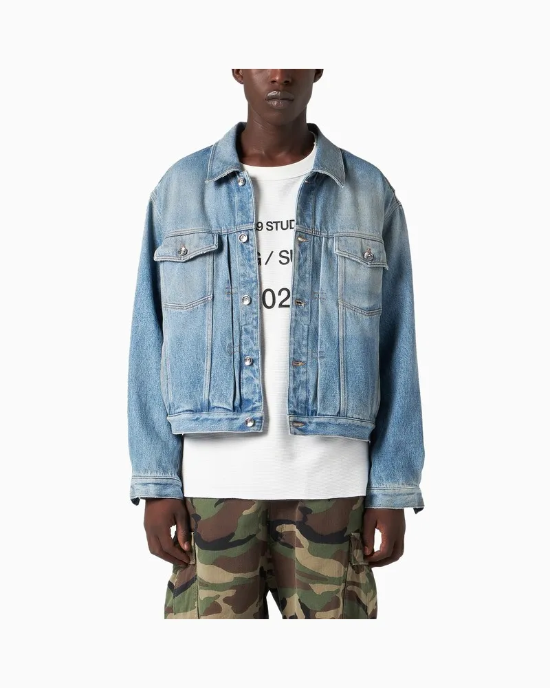 1989 STUDIO Rodeo Denimjacke aus den 50ern Hellblau