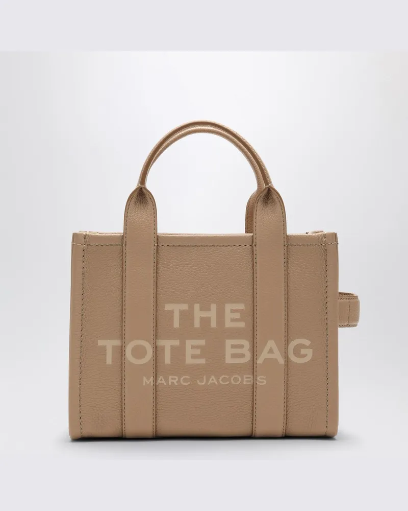 Marc Jacobs The Small Tote Bag Camel in Leder Beige
